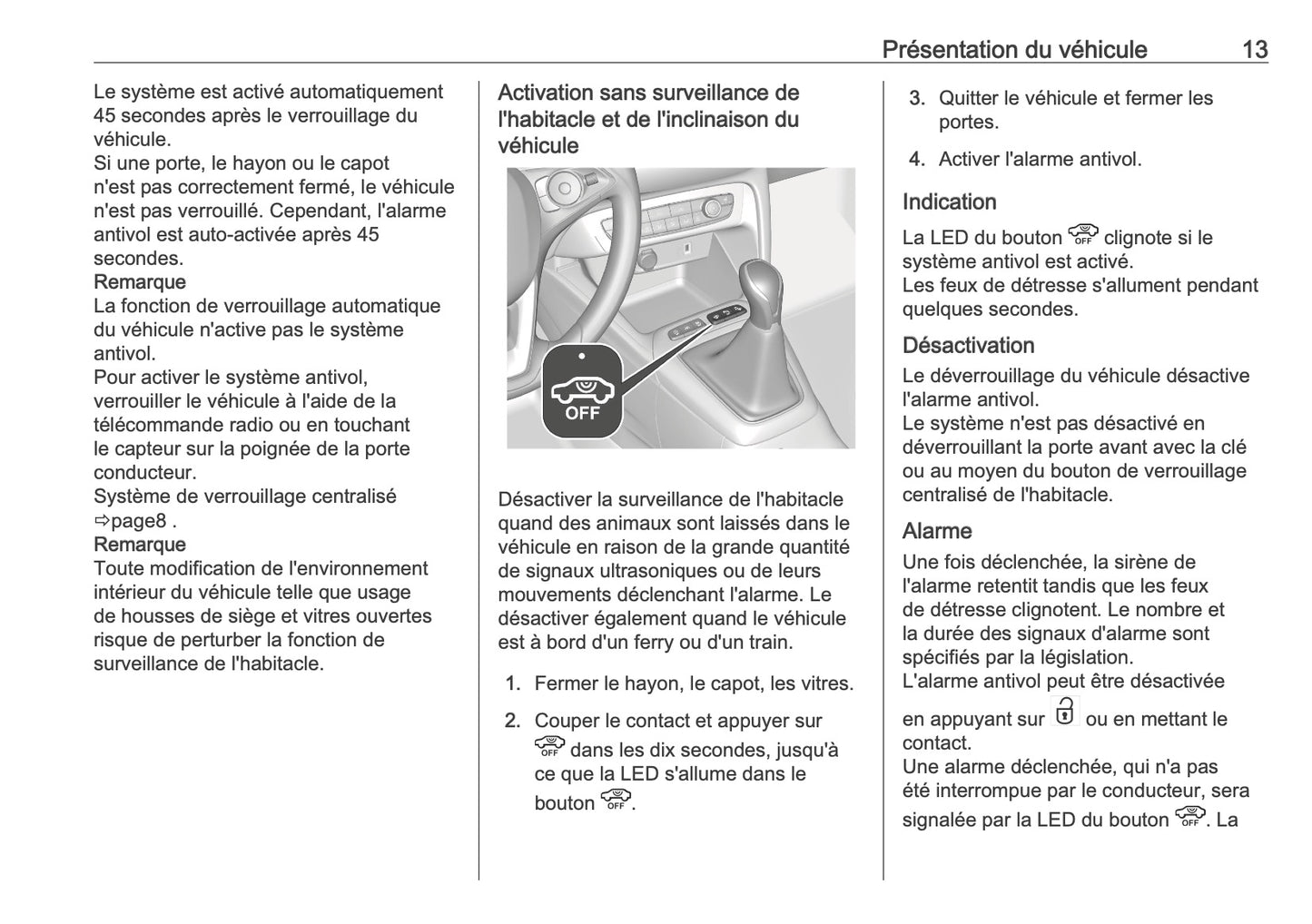 2025 Opel Corsa Owner's Manual | French