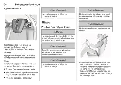 2025 Opel Corsa Owner's Manual | French