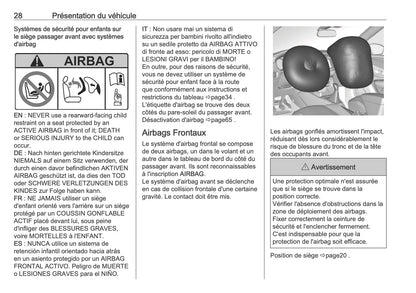 2025 Opel Corsa Owner's Manual | French