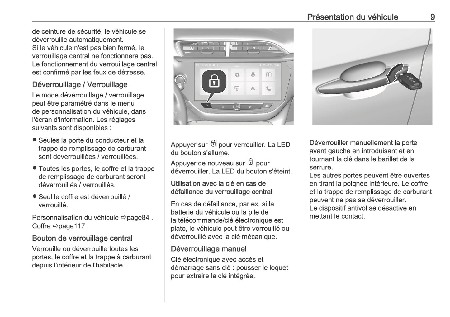 2025 Opel Corsa Owner's Manual | French