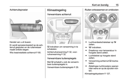 2015-2016 Opel Corsa Handleiding | Nederlands