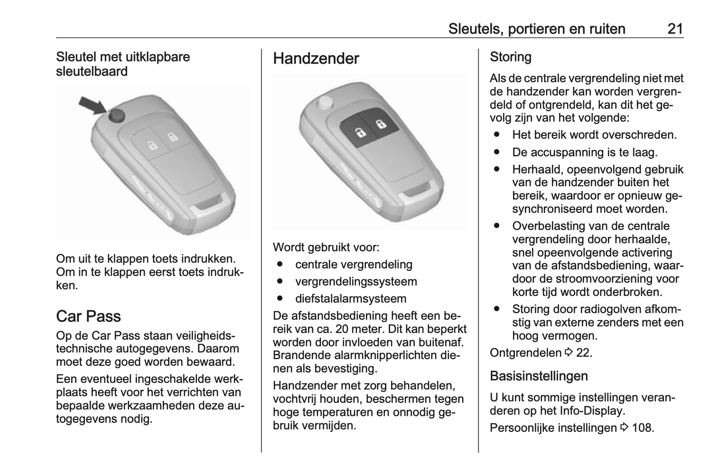 2015-2016 Opel Corsa Handleiding | Nederlands