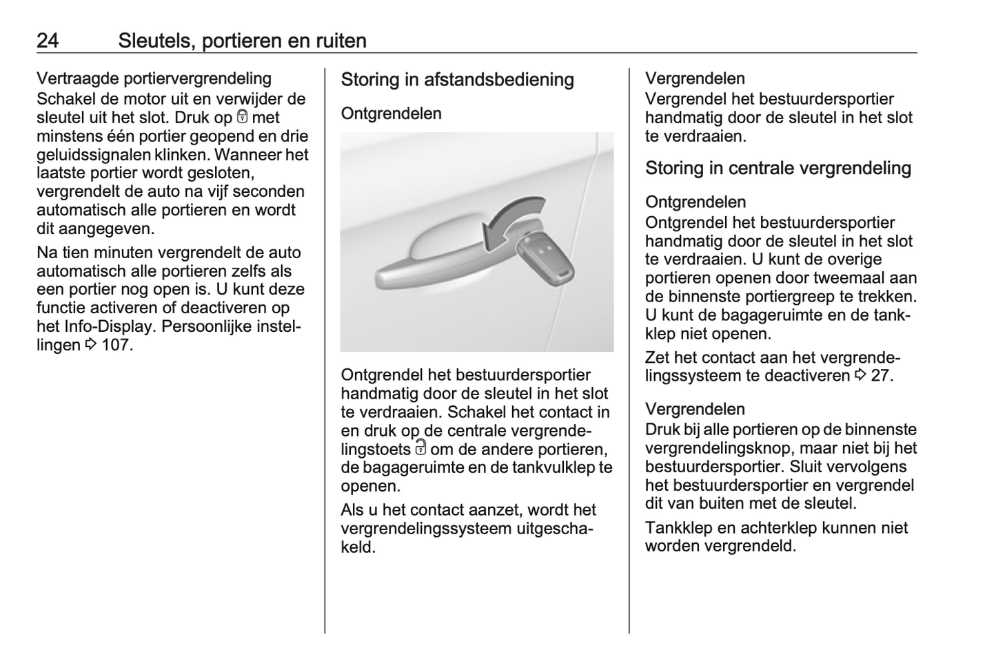 2016-2017 Opel Corsa Gebruikershandleiding | Nederlands