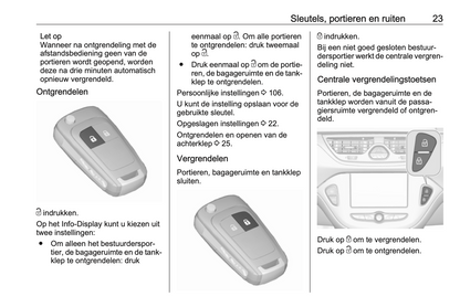 2017 Opel Corsa Owner's Manual | Dutch