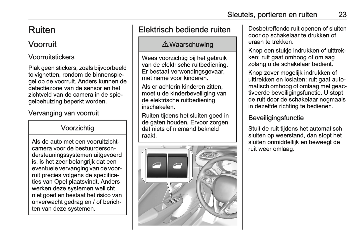 2023 Opel Corsa/Corsa-e Gebruikershandleiding | Nederlands