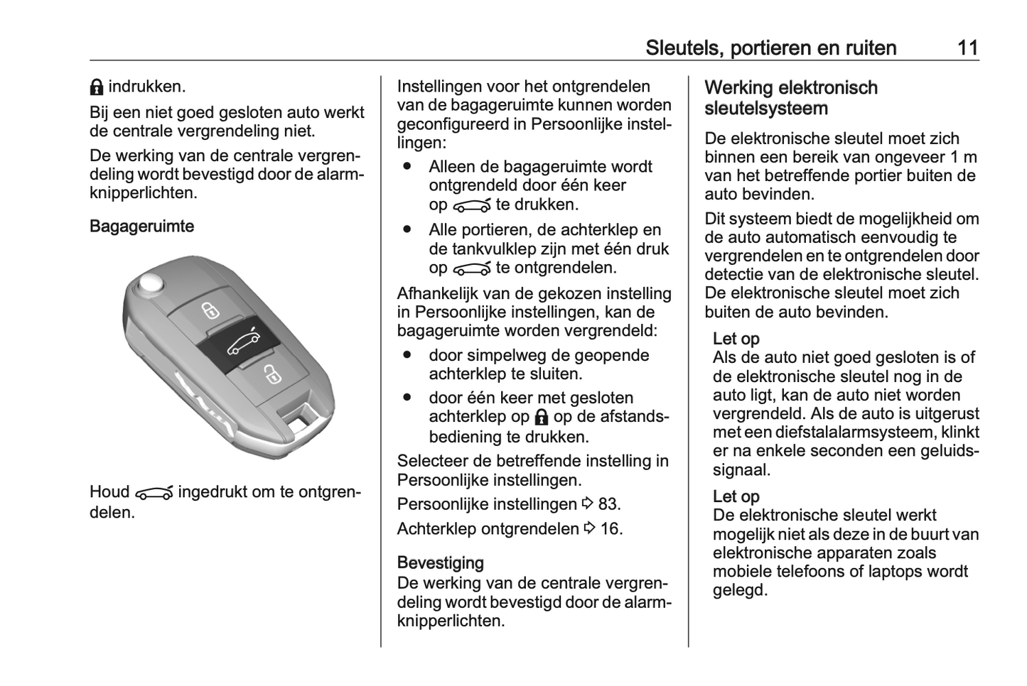 2022 Opel Corsa Owner's Manual | Dutch