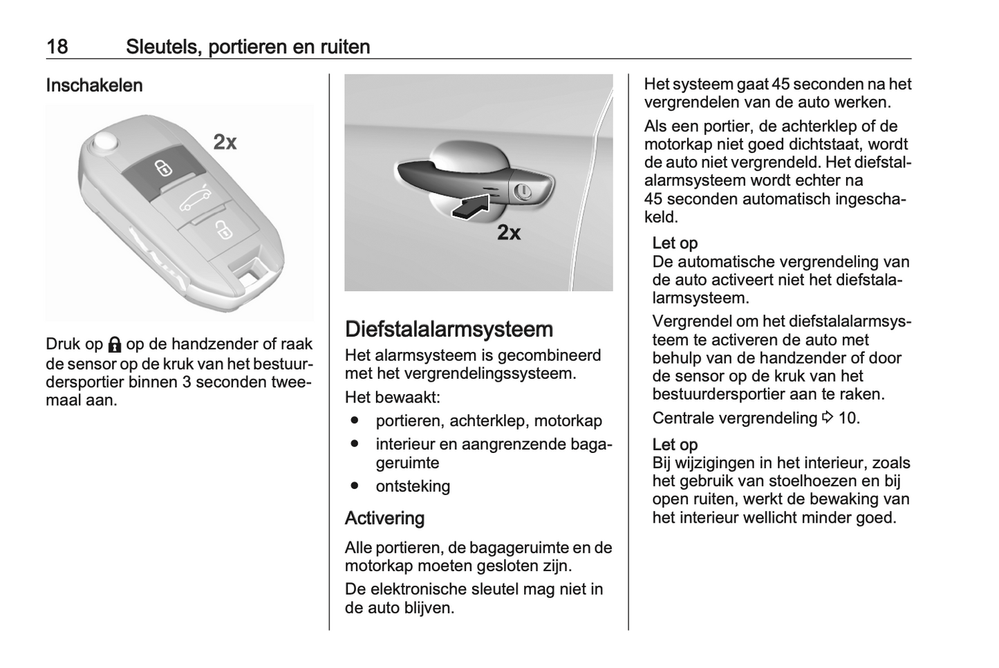 2022 Opel Corsa Owner's Manual | Dutch