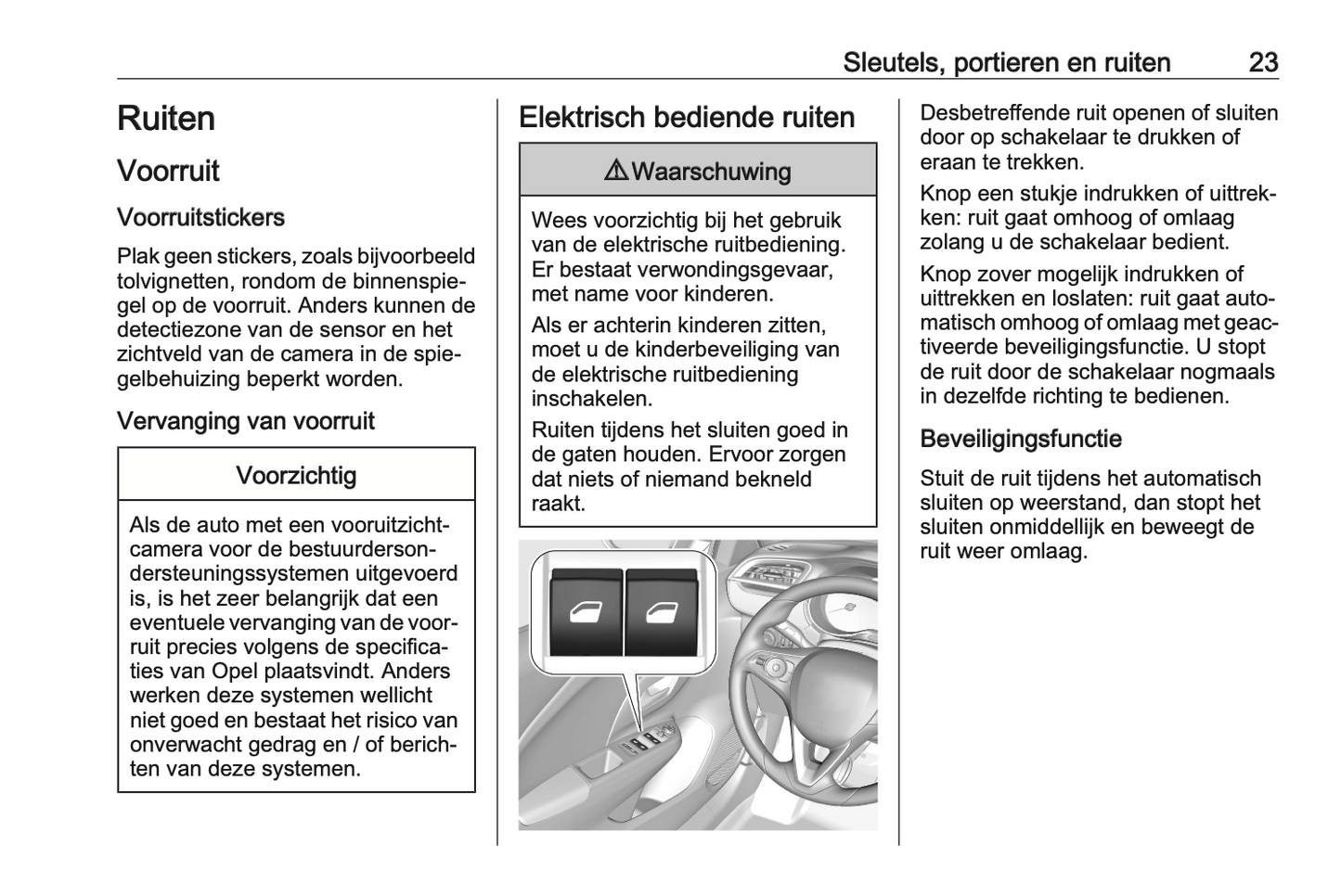 2022 Opel Corsa Owner's Manual | Dutch