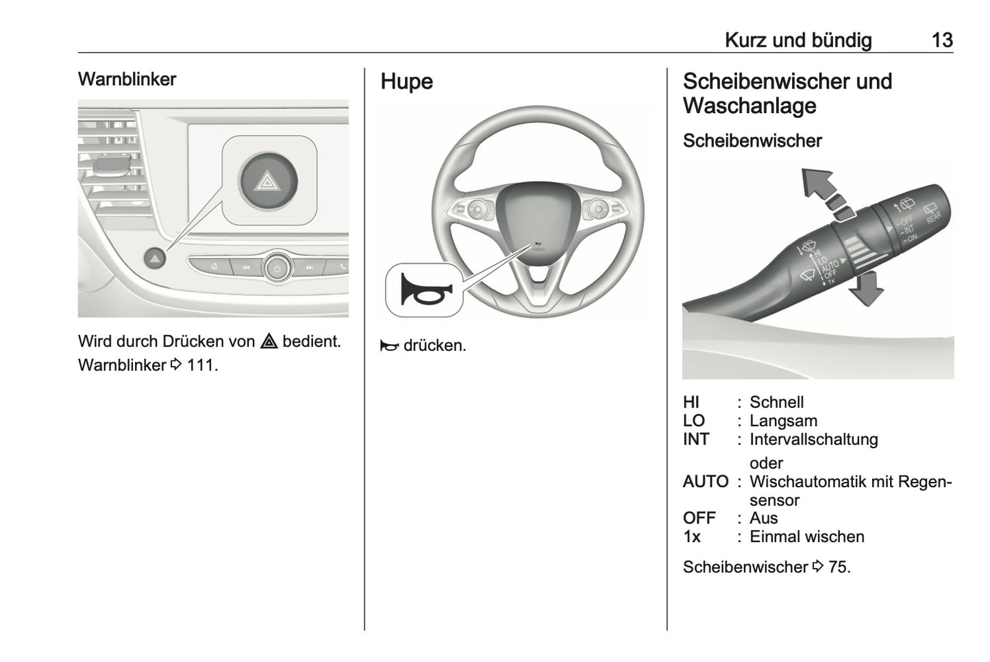 2019-2020 Opel Crossland X Owner's Manual | German
