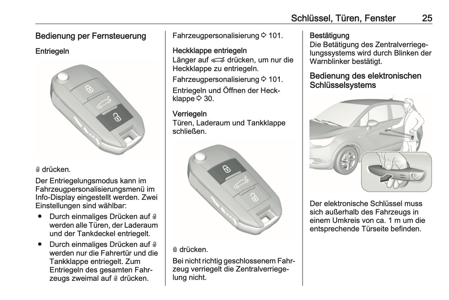 2019-2020 Opel Crossland X Owner's Manual | German