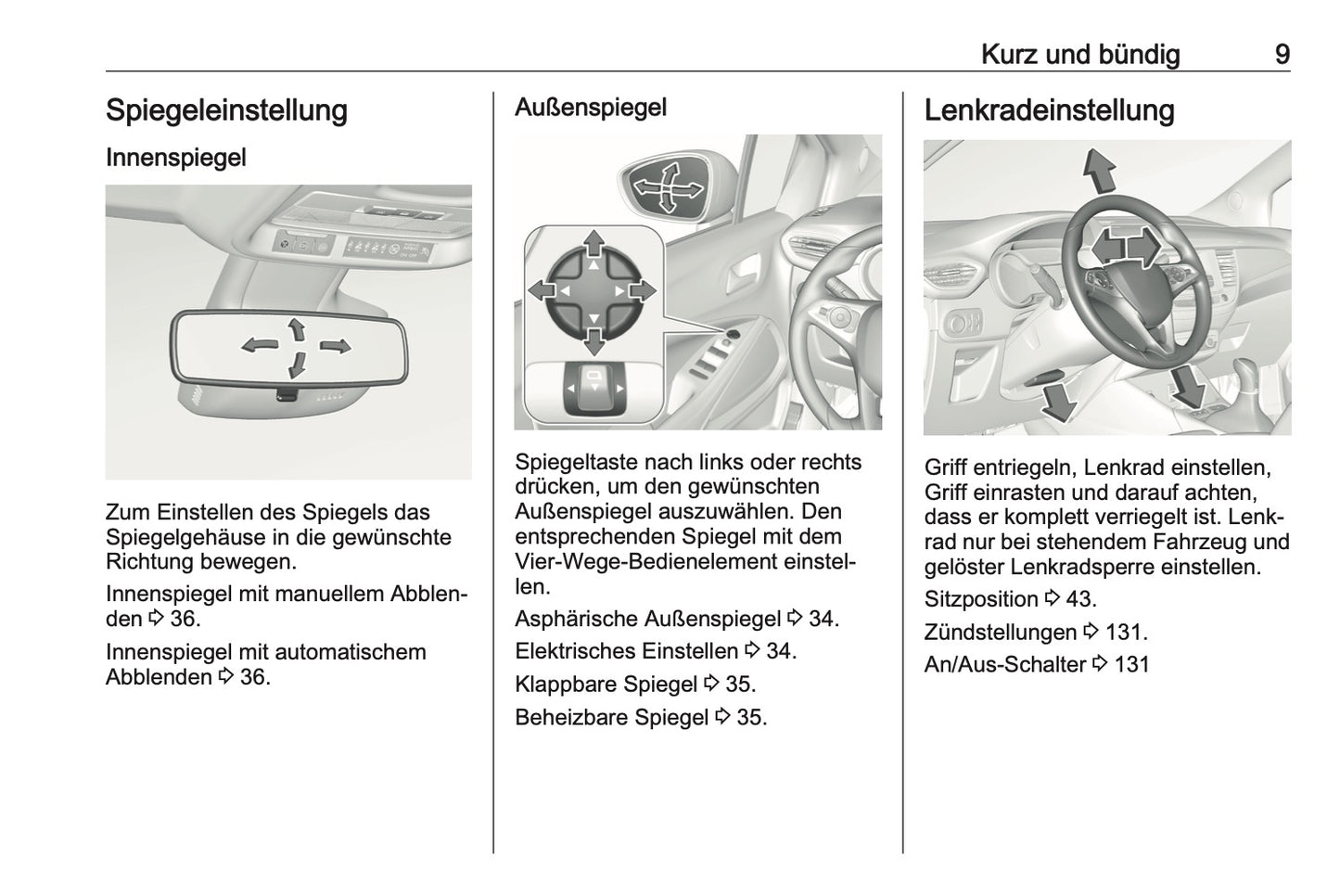 2019-2020 Opel Crossland X Owner's Manual | German