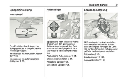 2019-2020 Opel Crossland X Owner's Manual | German