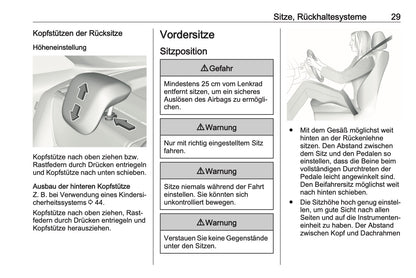 2023-2024 Opel Crossland Owner's Manual | German