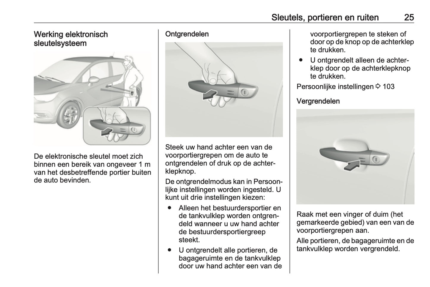 2018 Opel Crossland X Gebruikershandleiding | Nederlands