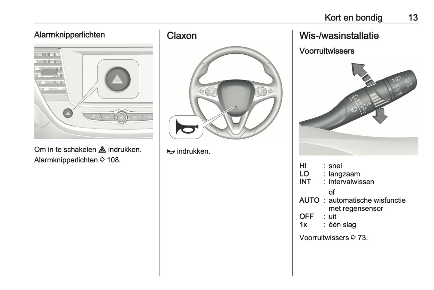 2019-2020 Opel Crossland X Gebruikershandleiding | Nederlands