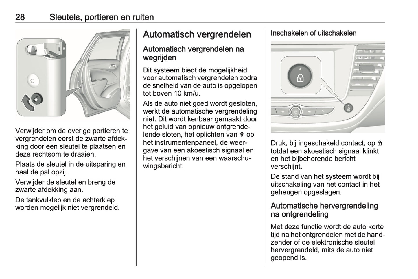 2019-2020 Opel Crossland X Gebruikershandleiding | Nederlands