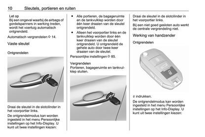 2023-2024 Opel Crossland Gebruikershandleiding | Nederlands