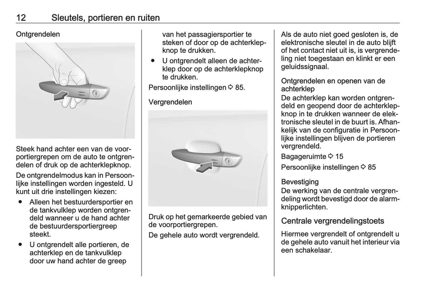2023-2024 Opel Crossland Gebruikershandleiding | Nederlands