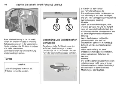 2025-2026 Opel Frontera Bedienungsanleitung | Deutsch