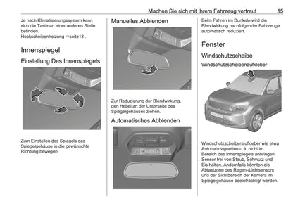 2025-2026 Opel Frontera Bedienungsanleitung | Deutsch