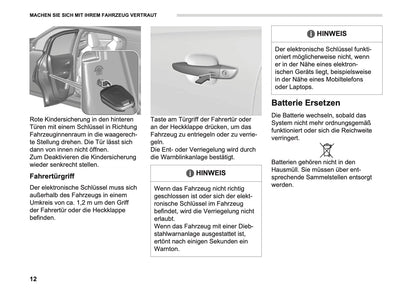 2026 Opel Frontera Owner's Manual | German
