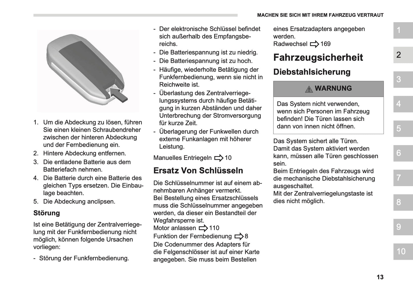 2026 Opel Frontera Owner's Manual | German