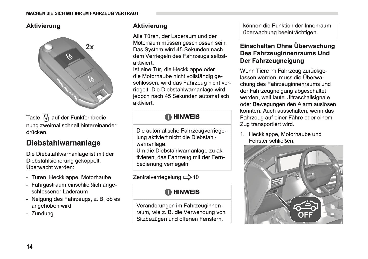 2026 Opel Frontera Owner's Manual | German