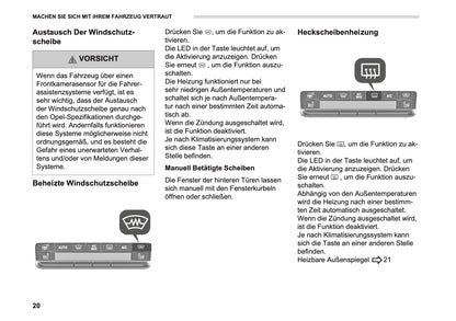 2026 Opel Frontera Owner's Manual | German
