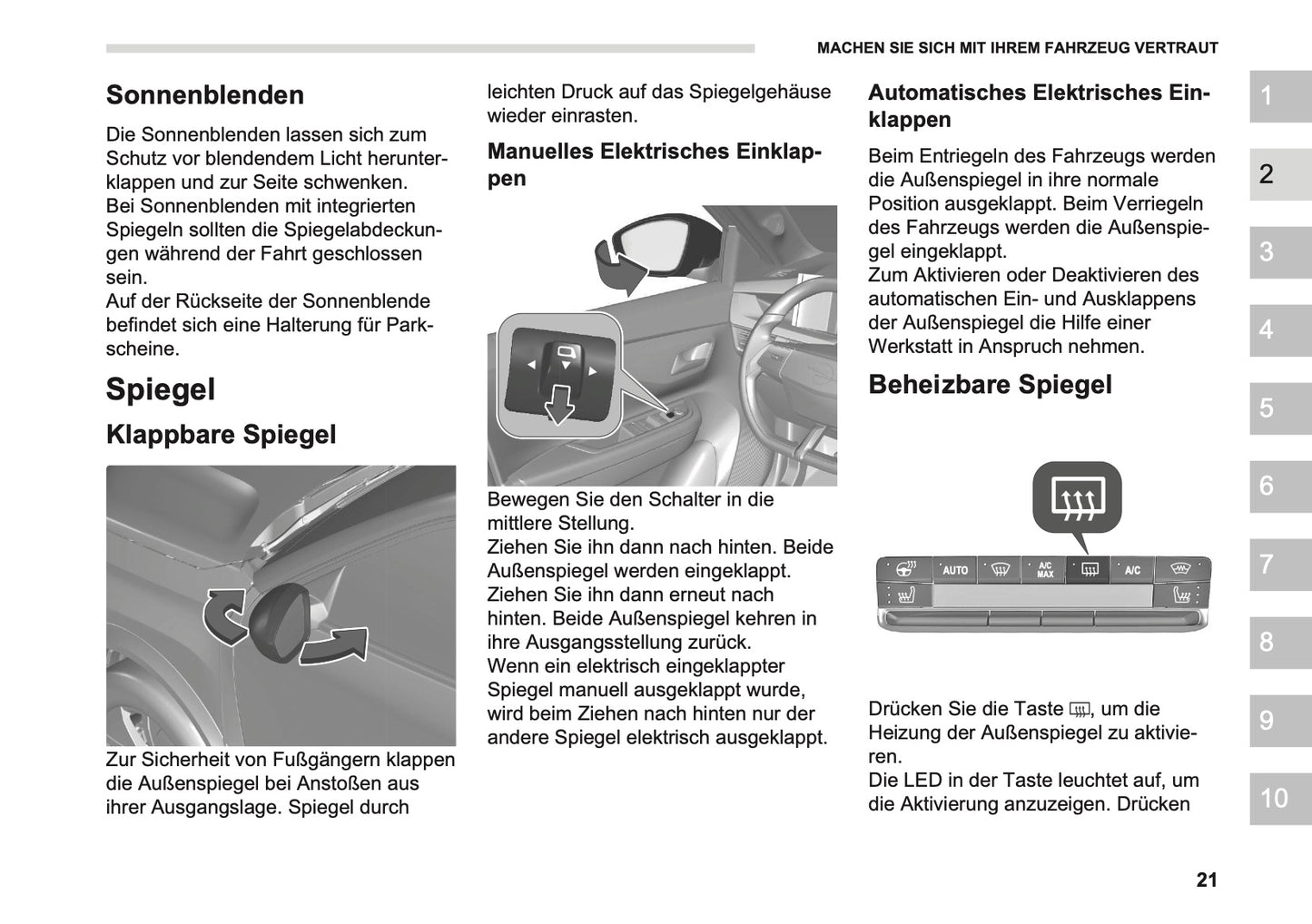 2026 Opel Frontera Owner's Manual | German