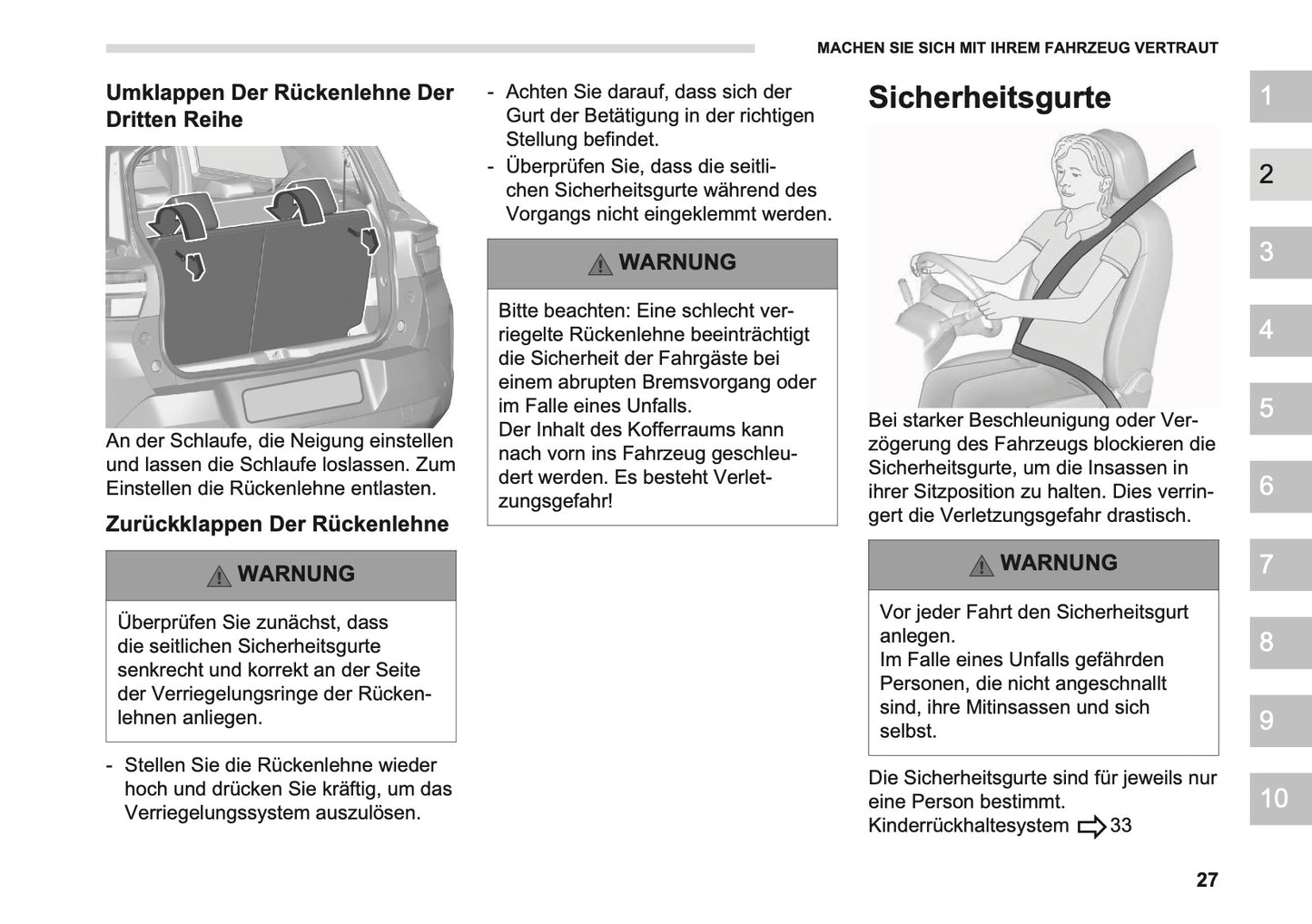 2026 Opel Frontera Owner's Manual | German