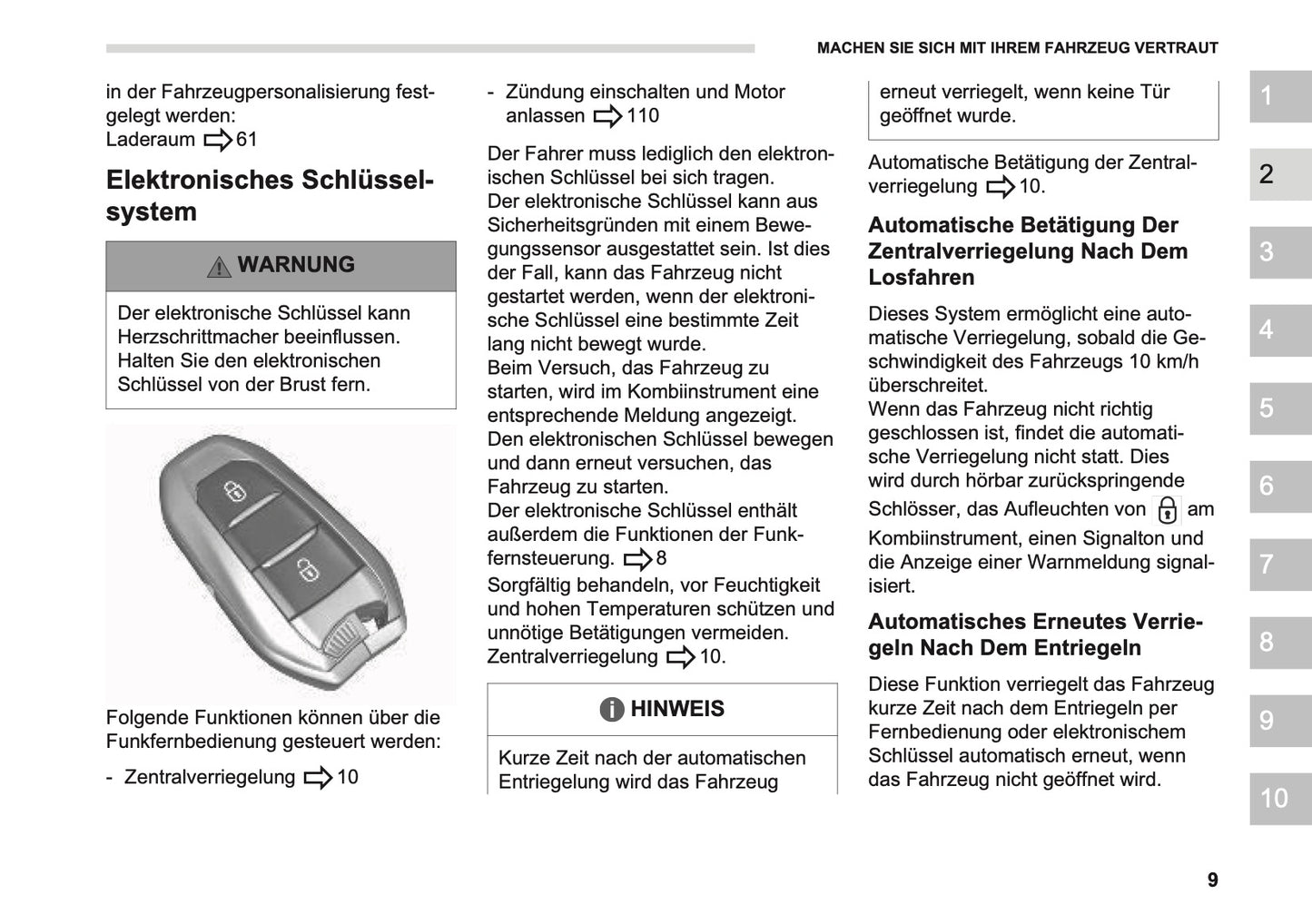 2026 Opel Frontera Owner's Manual | German