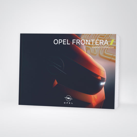 2025 Opel Frontera Manuel du propriétaire | Français