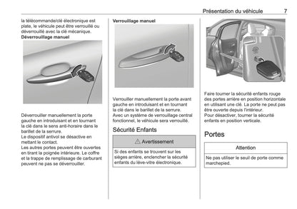 2025 Opel Frontera Owner's Manual | French