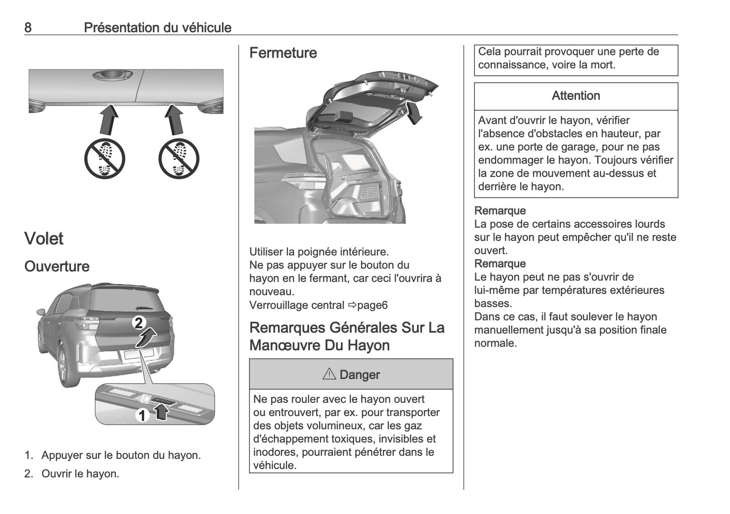 2025 Opel Frontera Owner's Manual | French