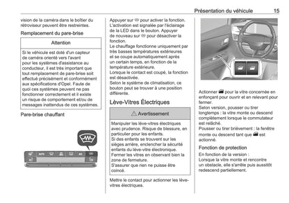 2025-2026 Opel Frontera Owner's Manual | French