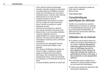 2025-2026 Opel Frontera Owner's Manual | French