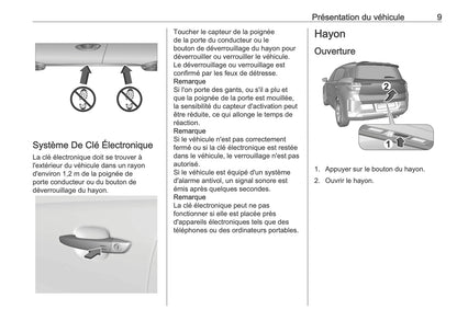 2025-2026 Opel Frontera Owner's Manual | French