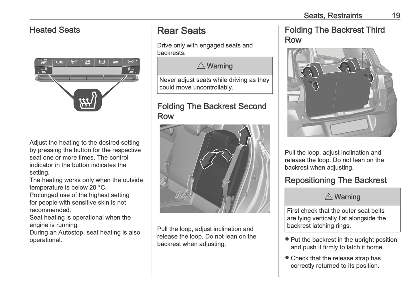2025 Opel Frontera Owner's Manual | English