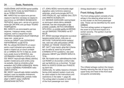 2025 Opel Frontera Owner's Manual | English
