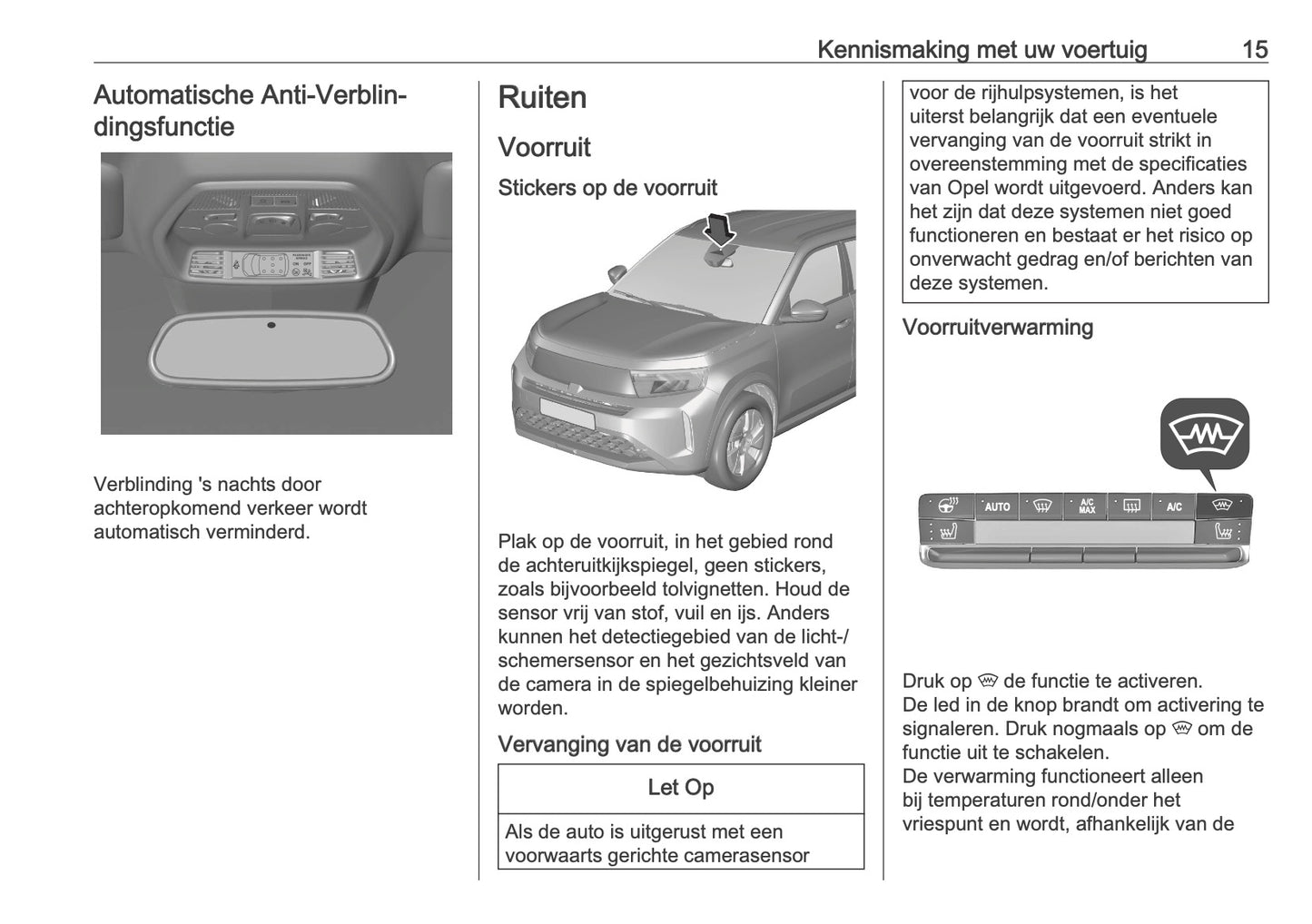 2025-2026 Opel Frontera Gebruikershandleiding | Nederlands