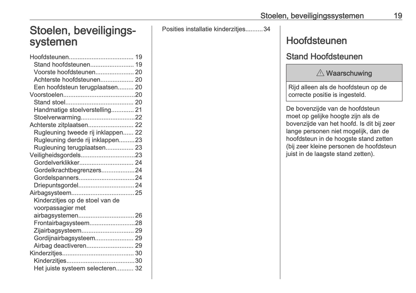 2025-2026 Opel Frontera Gebruikershandleiding | Nederlands