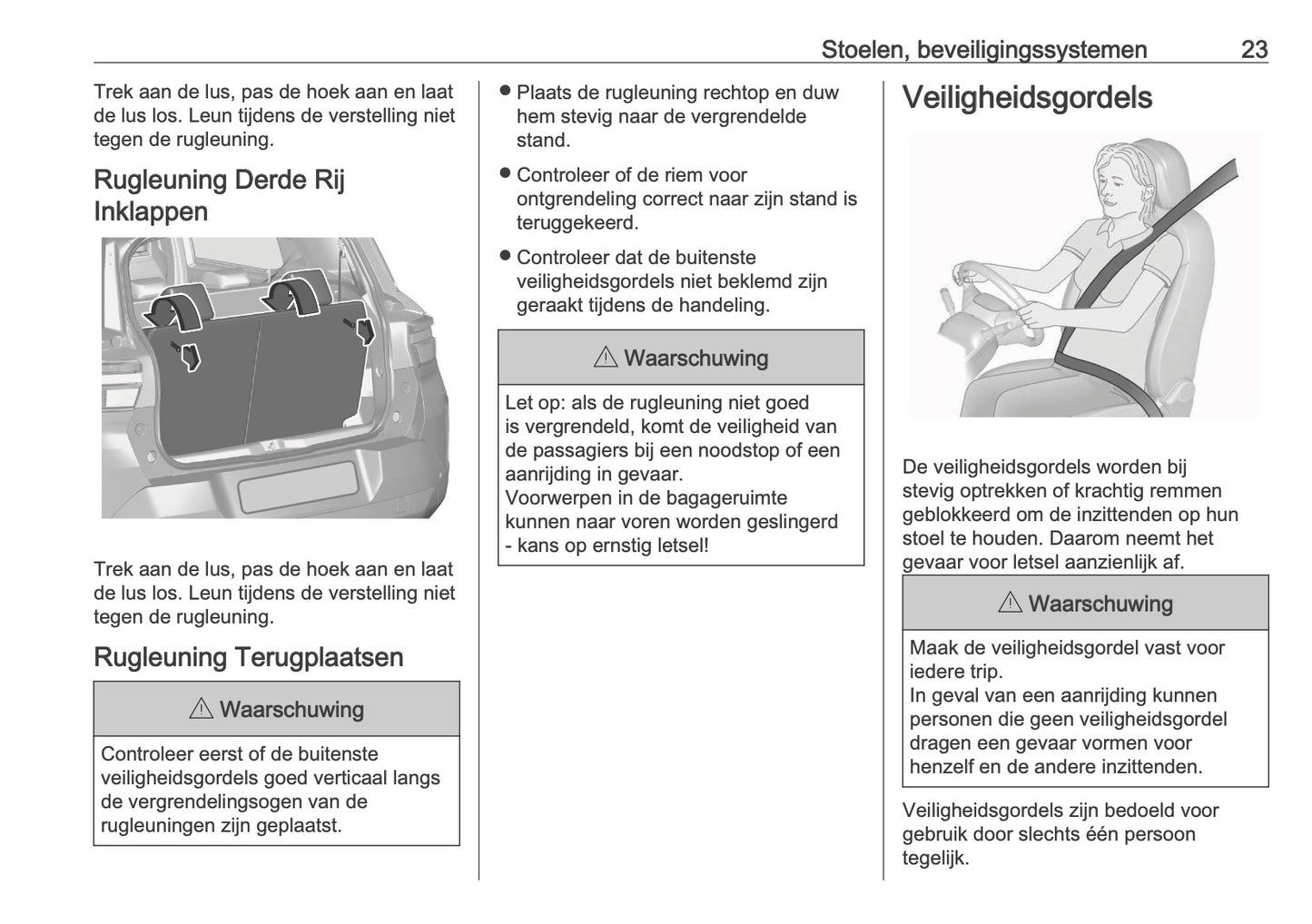 2025-2026 Opel Frontera Gebruikershandleiding | Nederlands