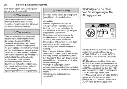 2025-2026 Opel Frontera Gebruikershandleiding | Nederlands
