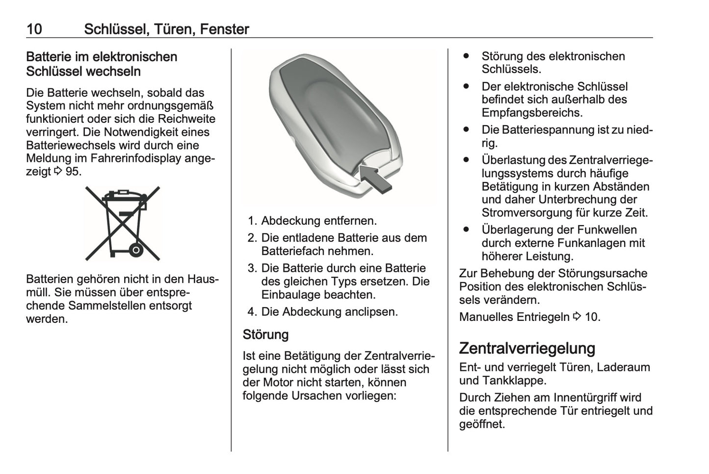 2023-2024 Opel Grandland Owner's Manual | German