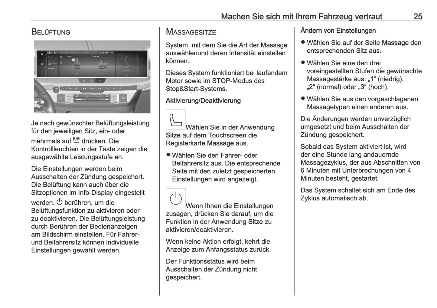 2024-2025 Opel Grandland Owner's Manual | German