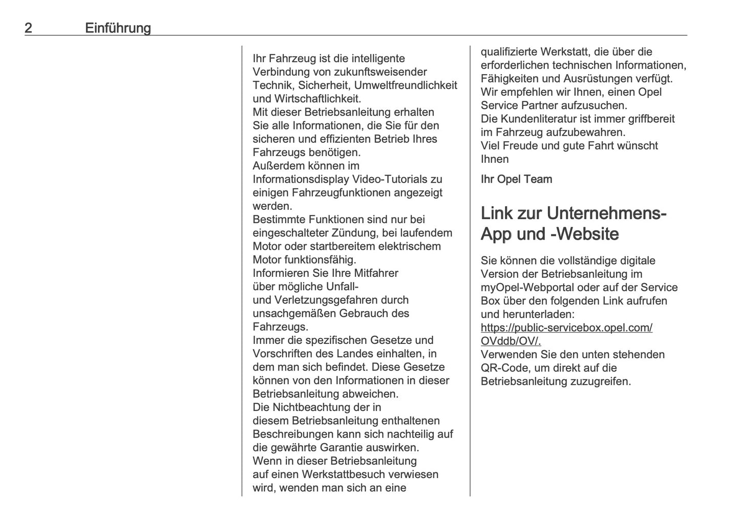 2025 Opel Grandland Owner's Manual | German