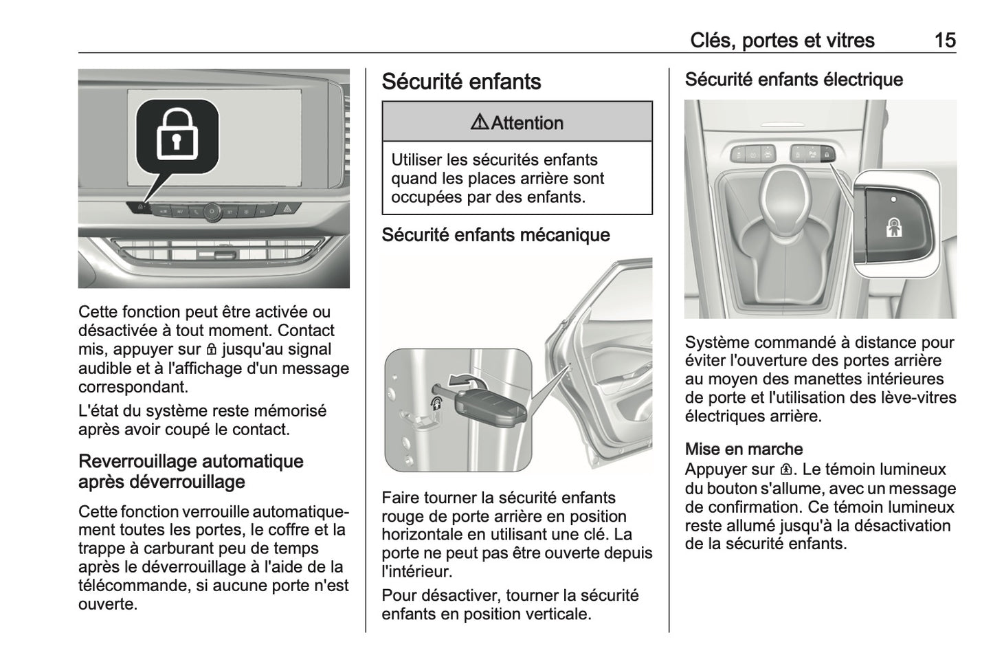 2023 Opel Grandland Manuel du propriétaire | Français