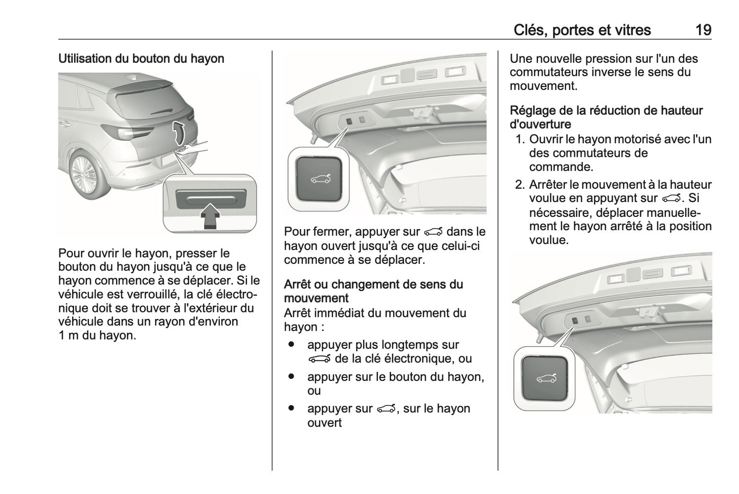 2023 Opel Grandland Manuel du propriétaire | Français