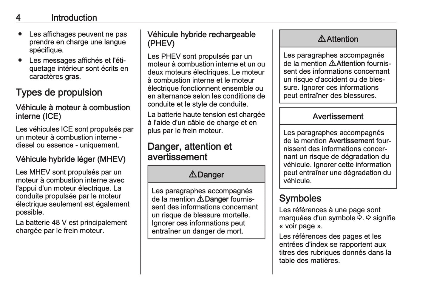 2023 Opel Grandland Manuel du propriétaire | Français