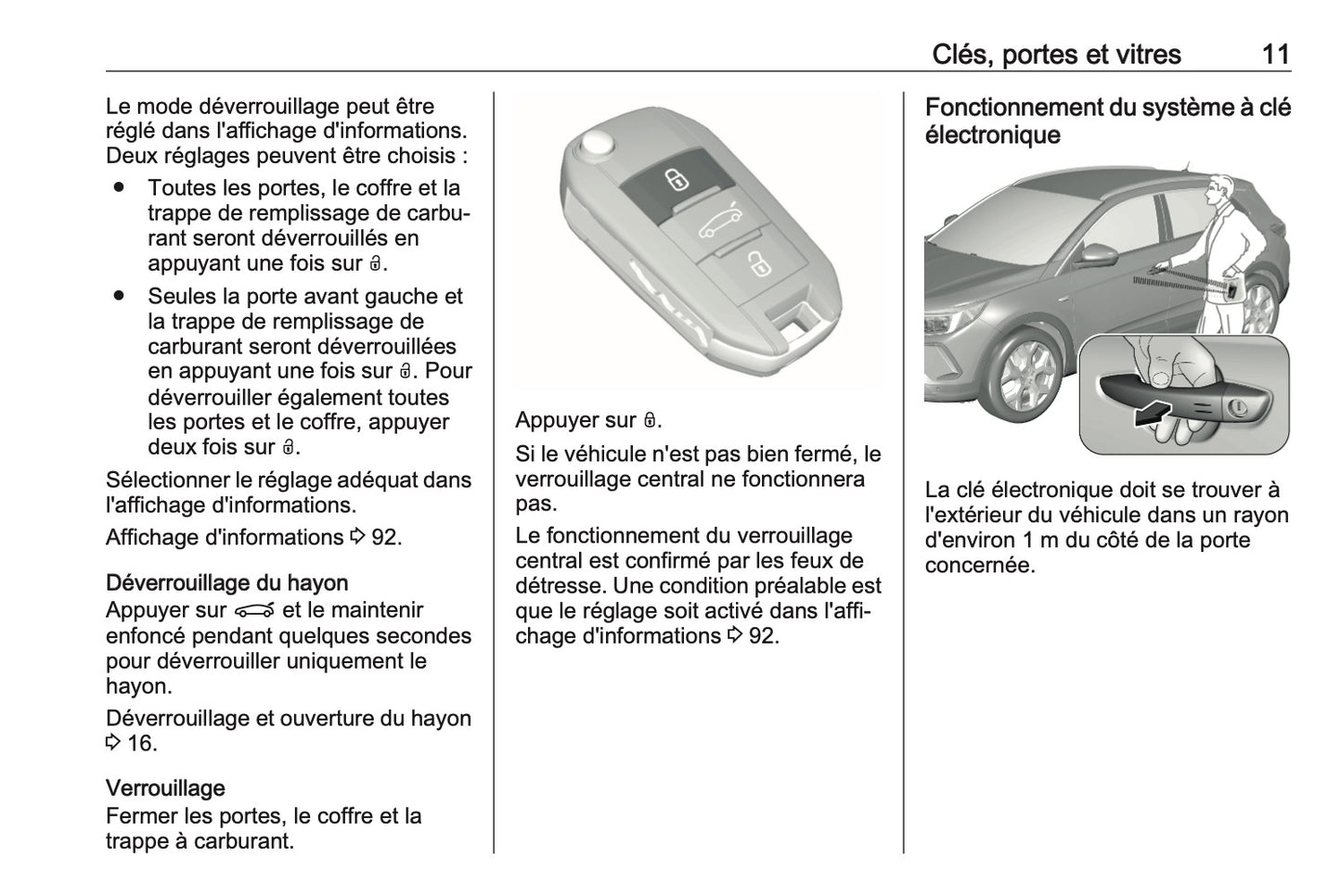 2023-2024 Opel Grandland Owner's Manual | French